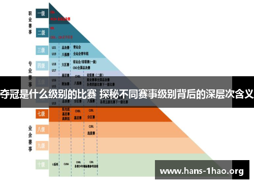 夺冠是什么级别的比赛 探秘不同赛事级别背后的深层次含义 夺冠是什么级别的比赛 探秘不同赛事级别背后的深层次含义